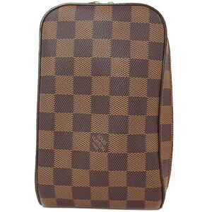 Louis Vuitton Damier Ebene Geronimos Body Crossbody Bag Brown